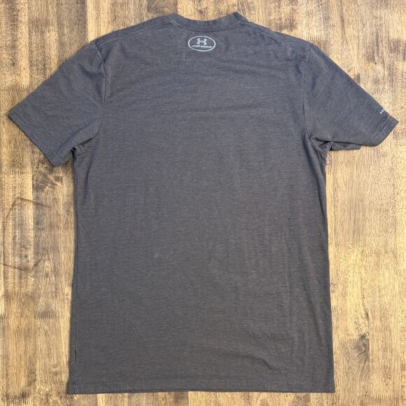 Under Armour US Navy Protect This House Short Sleeve Shirt Unisex Loose Medium - Picture 2 of 8